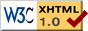 XHTML validator